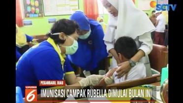 400 Murid SD di Riau Ikuti Imunisasi MR - Liputan6 Terkini