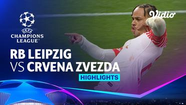 RB Leipzig vs Crvena zvezda - Highlights | UEFA Champions League 2023/24