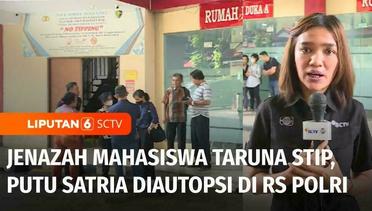 Live Report: Jenazah Mahasiswa Taruna STIP, Putu Satria Diautopsi di RS Polri | Liputan 6