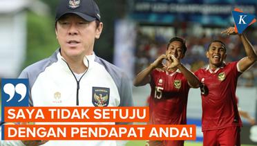 Timnas U23 Indonesia Dicap Main Kasar dan Keras, Shin Tae-yong: Saya Tidak Setuju