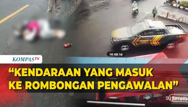 Polisi Sebut Mobil yang Tabrak Mahasiswi Cianjur Hingga Tewas Bukan Rangkaian dari Pengawalan