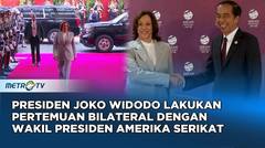 Presiden Joko Widodo Bertemu Kamala Harris Membahas Perekonomian Ramah Lingkungan