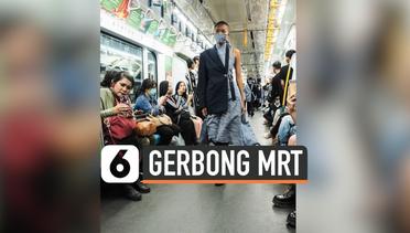 Fashion Show di Gerbong MRT Tuai Komplain Penumpang