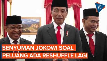 Jokowi Jawab Soal Reshuffle