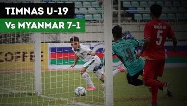 Highlights Piala AFF U-18, Myanmar Vs Timnas Indonesia U-19 1-7
