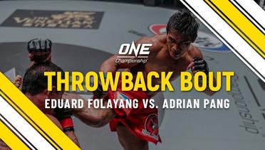 Eduard Folayang vs. Adrian Pang - ONE Full Fight - Throwback Bout