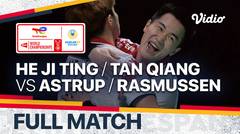 Full Match | He Ji Ting/Tan Qiang (CHN) vs Kim Astrup/Anders Rasmussen (DEN) | TotalEnergies BWF World Championships 2021