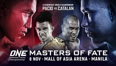ONE Championship: MASTERS OF FATE Weigh-Ins & Hydration Tests