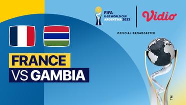 Full Match - France vs Gambia | FIFA U-20 World Cup Argentina 2023