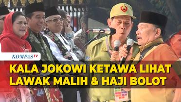 [FULL] Momen Presiden Jokowi Tertawa Lihat Lawakan Haji Bolot dan Malih di Acara Istana Berkebaya