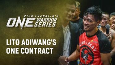 Rich Franklin's ONE Warrior Series - Best Moments- Lito Adiwang's ONE Contract
