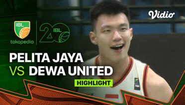 Highlights | Pelita Jaya Bakrie Jakarta vs Dewa United Banten | IBL Tokopedia 2023