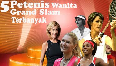 5 Petenis Wanita Grand Slam Terbanyak
