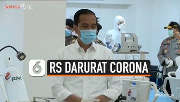 Jokowi Pastikan RS Darurat Corona Siap Beroperasi