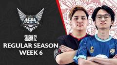 LIVE | MPL ID S12 | Regular Season Hari 1 Minggu 6 | Bahasa Indonesia