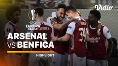 Highlight - Arsenal vs Benfica I UEFA Europa League 2020/2021