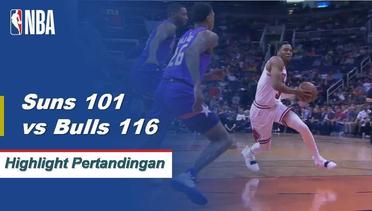 NBA I Cuplikan Pertandingan : Bulls 116 vs Suns 101