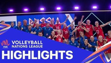 Match Highlight | VNL WOMEN'S - Russia 3 vs 0 Italy | Volleyball Nations League 2021