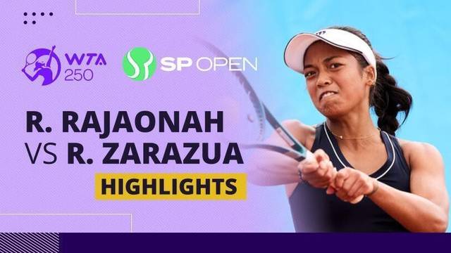 Rakotomanga Rajaonah vs Renata Zarazua - Highlight | WTA 250: SP Open 2025