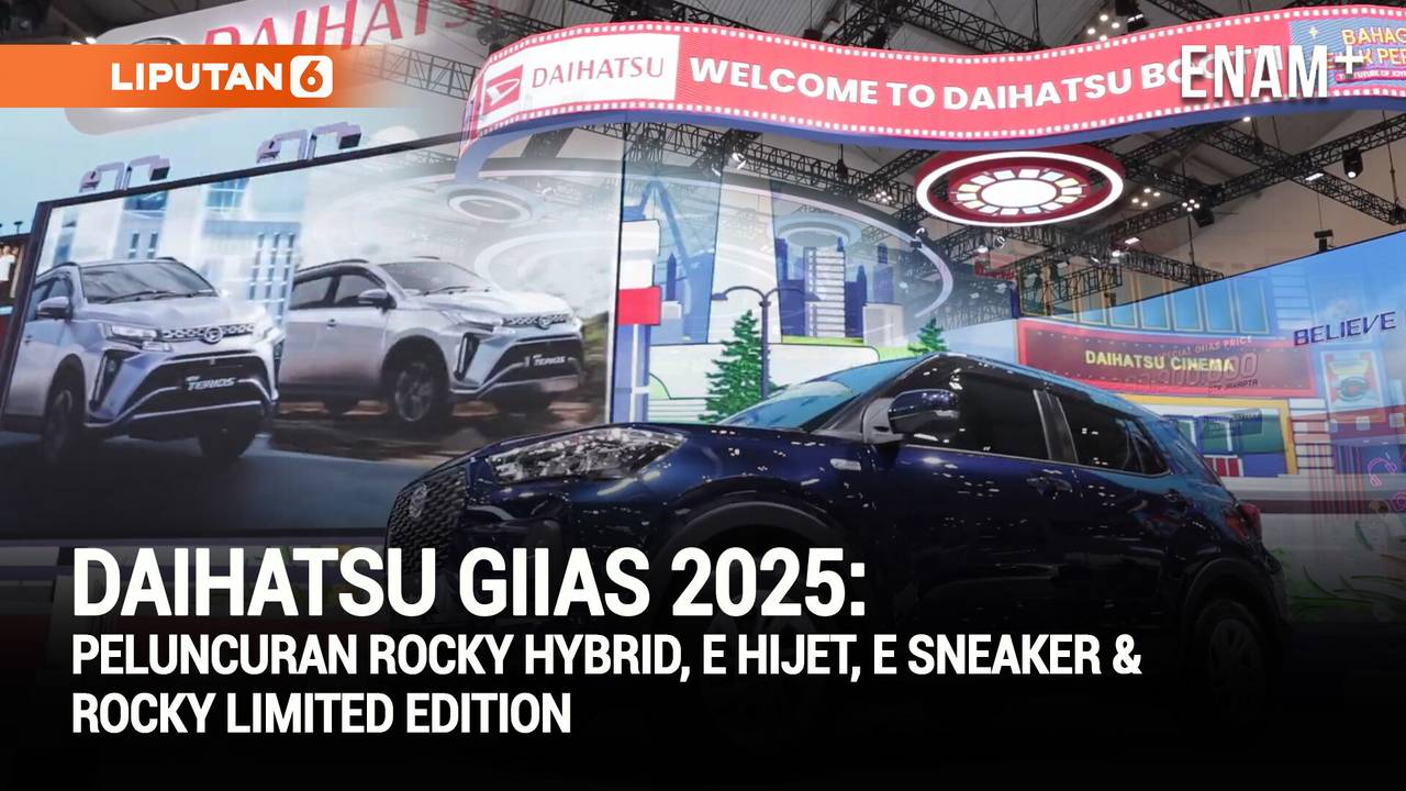 Daihatsu Giias 2025 Peluncuran Rocky Hybrid E Hijet E Sneaker
