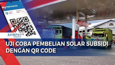 Uji Coba Pembelian Solar Subsidi Dengan QR Code