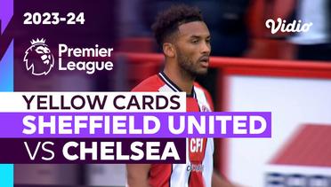 Kartu Kuning | Sheffield United vs Chelsea | Premier League 2023/24