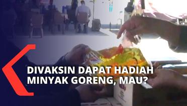 Polres Gorontalo Kota Hadiahkan Minyak Goreng & Beras bagi Warga yang Mau Divaksin