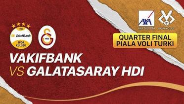 Full Match | Vakifbank vs Galatasaray HDI Sigorta | Women's Turkish Cup 2021/22