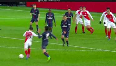 PSG 1-1 Monaco | Liga Prancis | Cuplikan Pertandingan dan Gol-gol
