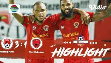 Full Highlight - Kalteng Putra 3 vs 1 PSM Makassar | Shopee Liga 1 2019/2020