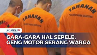 Geng Motor di Bandung Serang 4 Warga dengan Sajam, Korban Alami Luka Berat!
