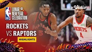 Houston Rockets vs Toronto Raptors - Highlights | NBA Regular Season 2023/24