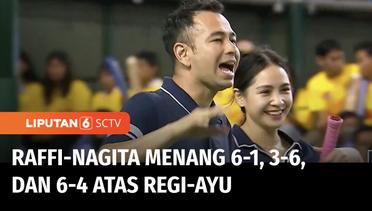 TOSI Season 2: Raffi-Nagita Menang Lawan Regi-Ayu Dewi di Cabor Ganda Campuran Tenis | Liputan 6