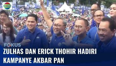 Hadiri Kampanye Akbar di Bogor Bersama Erick Thohir, Zulhas Optimis PAN Raup Suara Besar di Jabar | Fokus