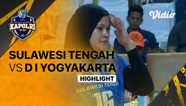 Highlights | Delapan Besar Putri: Sulawesi Tengah vs DI Yogyakarta | Piala Kapolri 2024