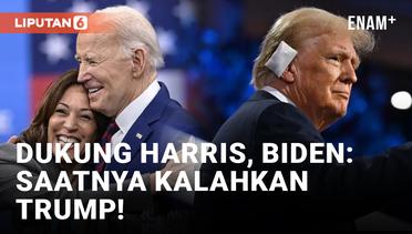 Mundur dari Pilpres AS, Joe Biden Jagokan Kamala Harris Lawan Donald Trump