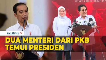 Dua Menteri PKB Melapor ke Presiden Hasil Capaian Pileg yang Cukup Cemerlang