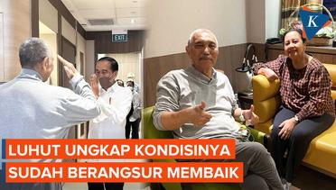 Penampilan Luhut Berambut Putih Saat Jalani Perawatan di Singapura