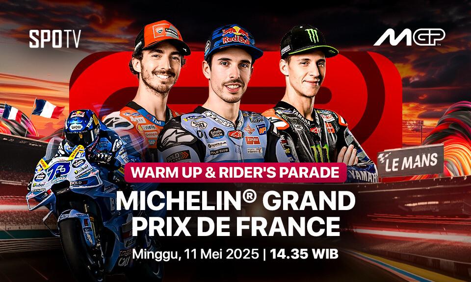MotoGP France: Warm Up & Rider's Parade