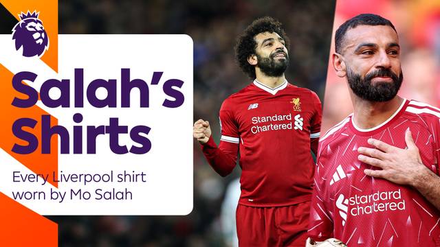 Daftar Jersey yang Dikenakan Mo Salah Sepanjang Karier di Liverpool
