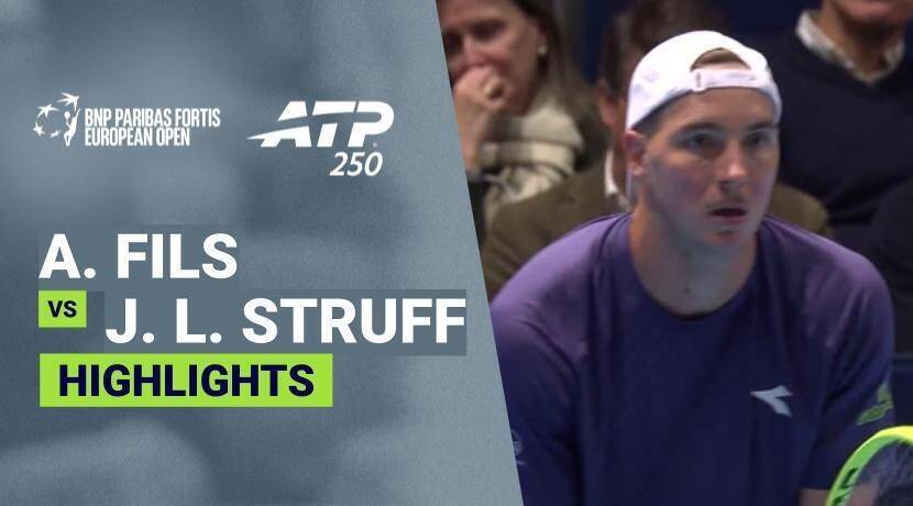 Arthur Fils vs Jan-Lennard Struff - Semifinal | ATP 250: BNP Paribas Fortis European Open 2026