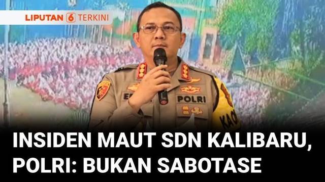 Insiden Maut SDN 01 Kalibaru, Polisi: Murni Kelalaian, Bukan Sabotase! | Liputan 6