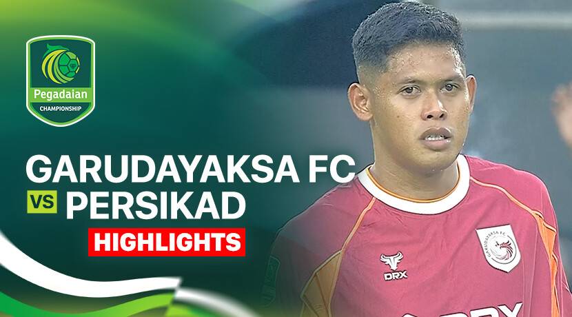 Garudayaksa FC vs Persikad