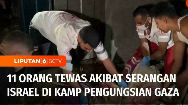 Israel Terus Gempur Gaza, Sedikitnya 11 Orang Tewas | Liputan 6