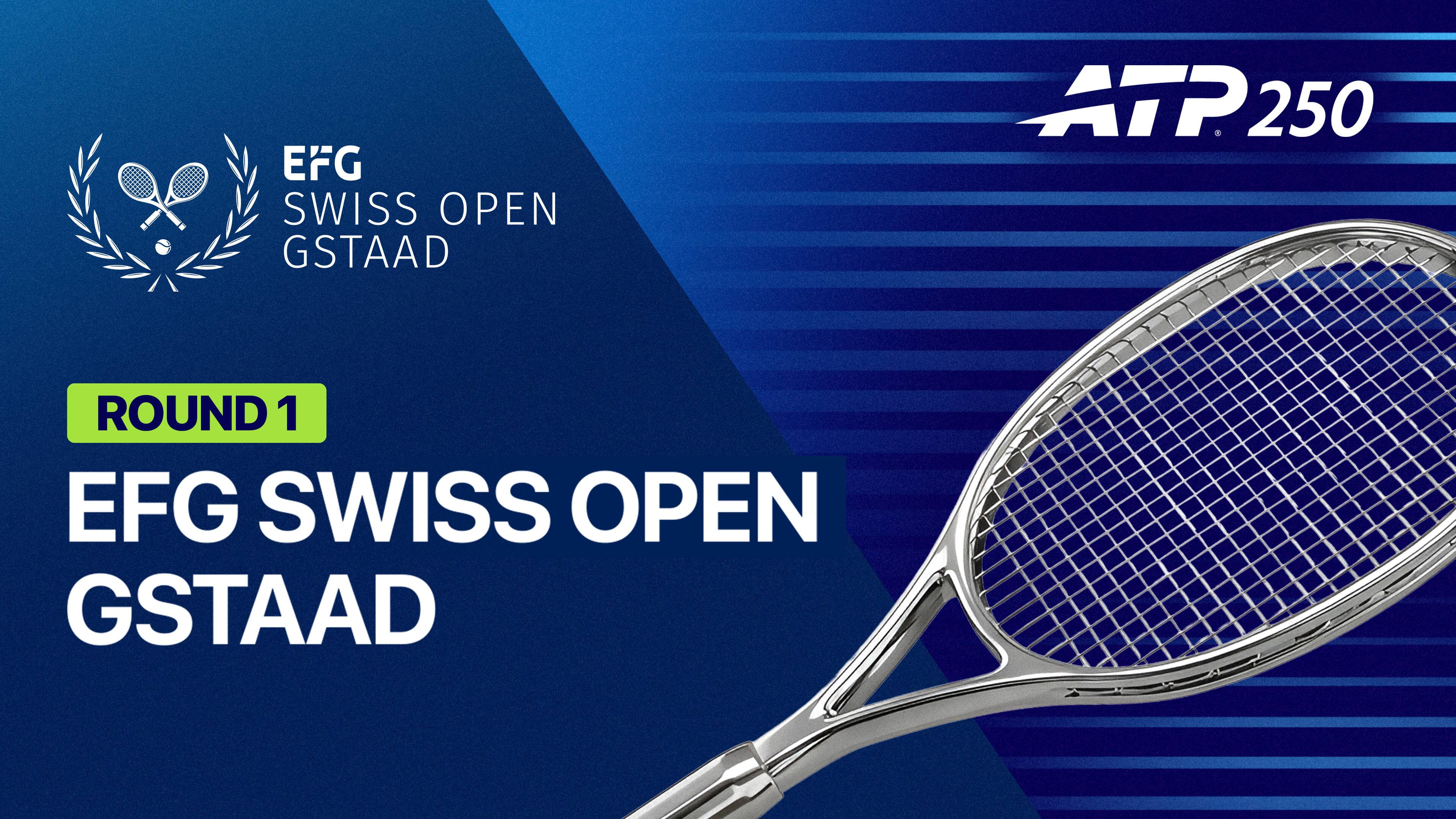 Jerome Kym vs Dylan Dietrich - Round 1 | ATP 250: EFG Swiss Open Gstaad 2026