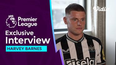 Harvey Barnes - First Interview, Newcastle | Premier League 2023-24