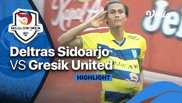 Highlight - Deltras Sidoarjo 1 vs 2 Gresik United | Liga 3 2021/2022