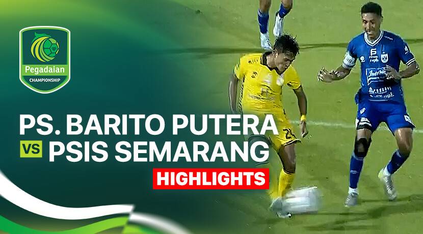 PS Barito Putera vs PSIS Semarang