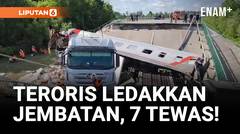 Ledakan Jembatan di Rusia, 7 Penumpang Kereta Tewas