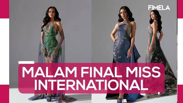 Farhana Nariswari Asal Indonesia Juara Satu di Malam Final Miss International 2023